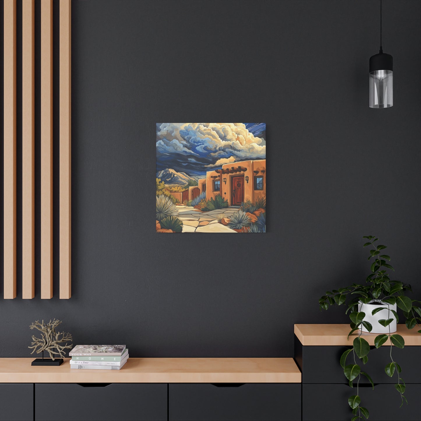 Southwestern Landscape Canvas Art - Stretched Wall Decor