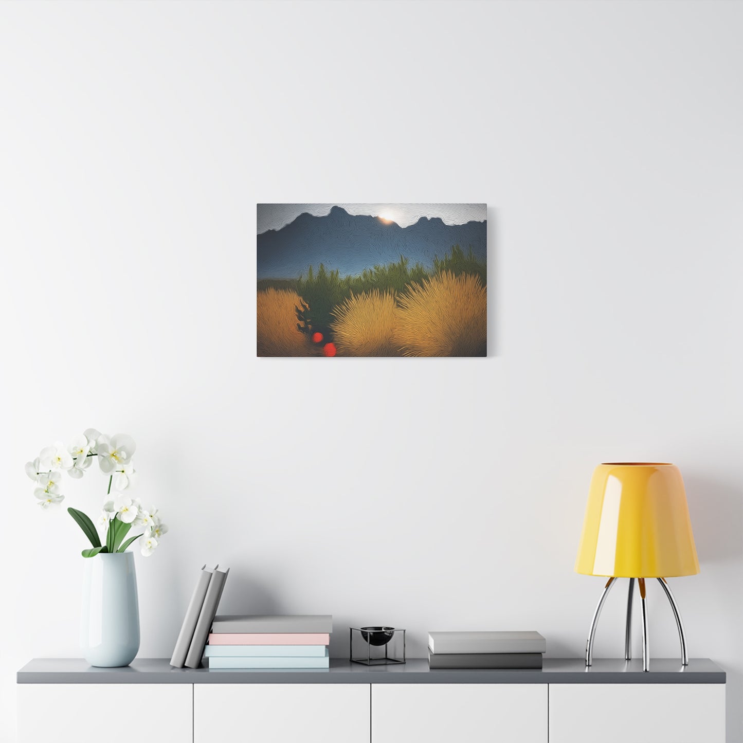 Canvas Wall Art - Organ Mountains New Mexico 1