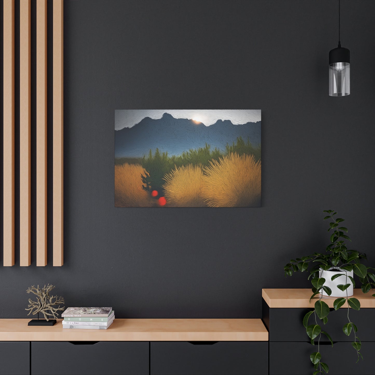 Canvas Wall Art - Organ Mountains New Mexico 1