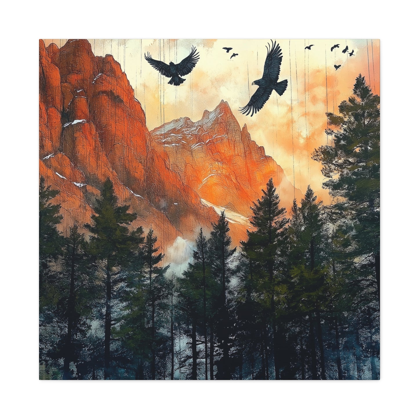Reddish Rockies Two