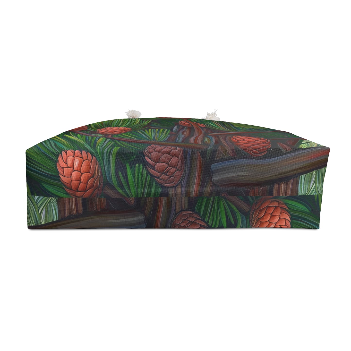 Pinecone Print Weekender Bag - Perfect for Travel and Outdoor Adventures