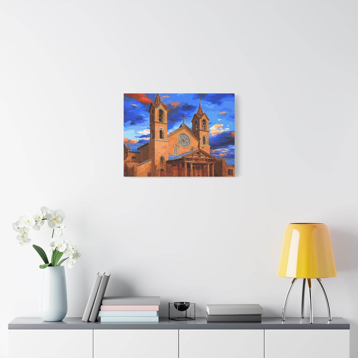 Canvas Print - New Mexico Church 1555