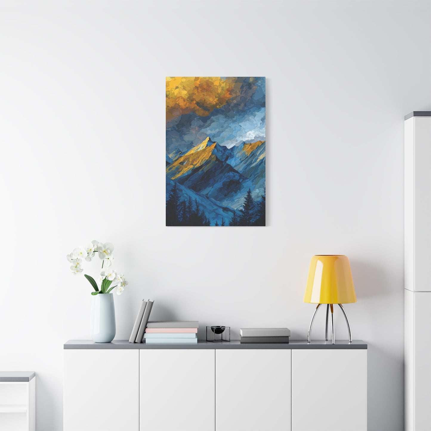 Canvas Print Rockies Gold Brillance #4
