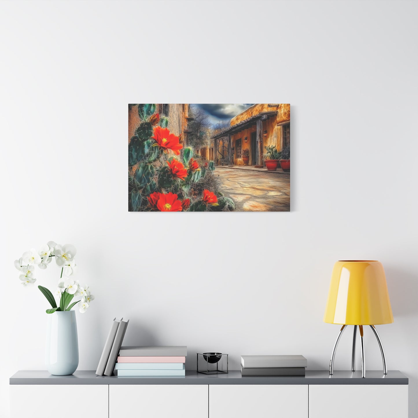 Canvas Print - NM Cacti Village Too