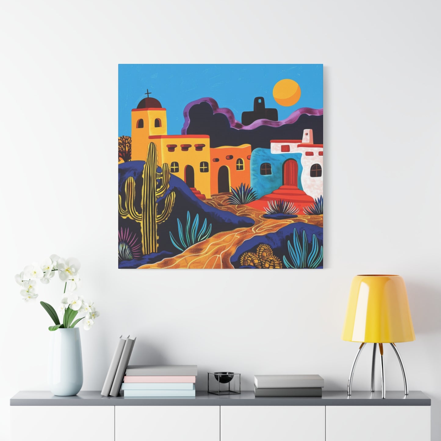 Canvas Wall Art - Bold Street 22 Santa Fe