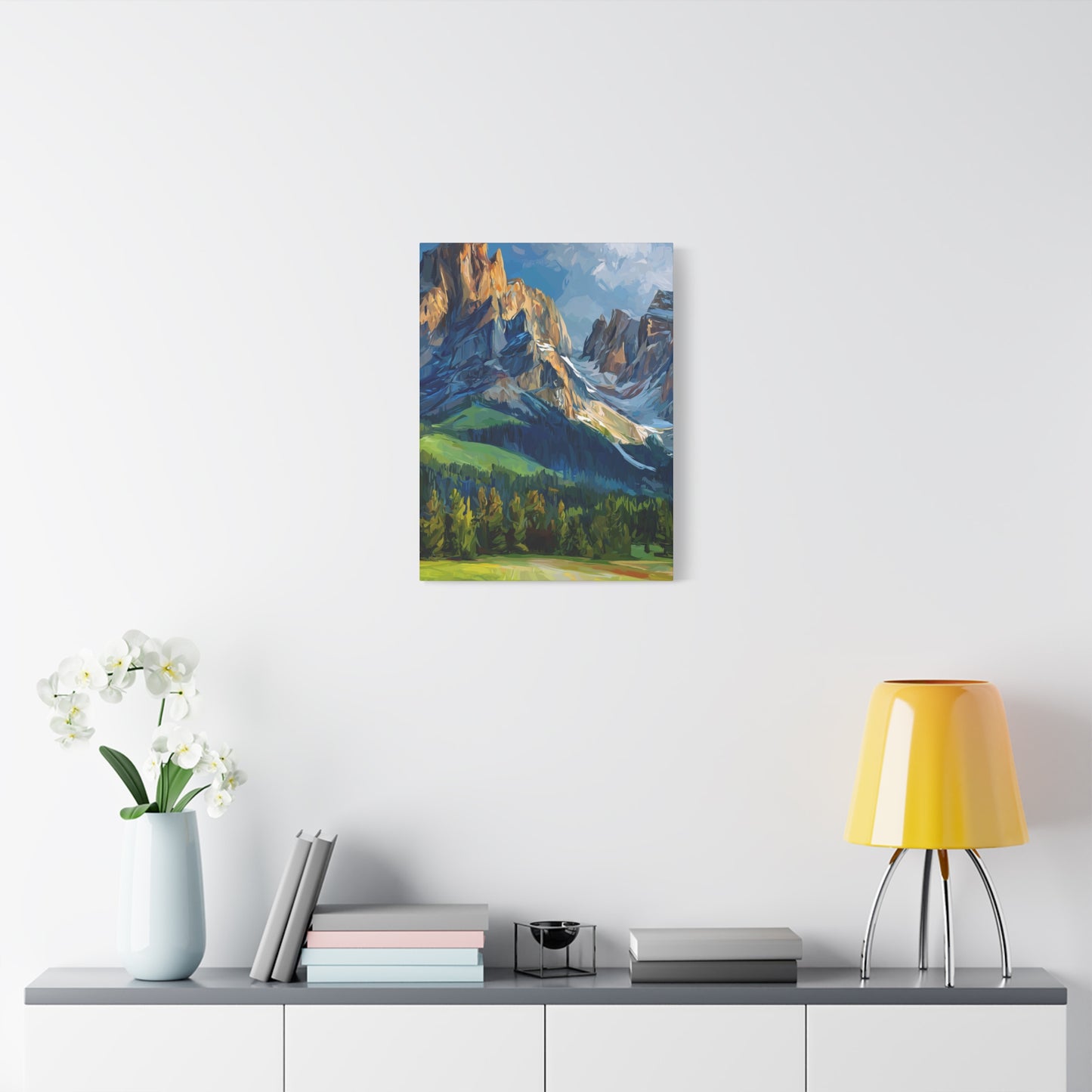 Canvas Wall Art - Rocky Mountain Magic
