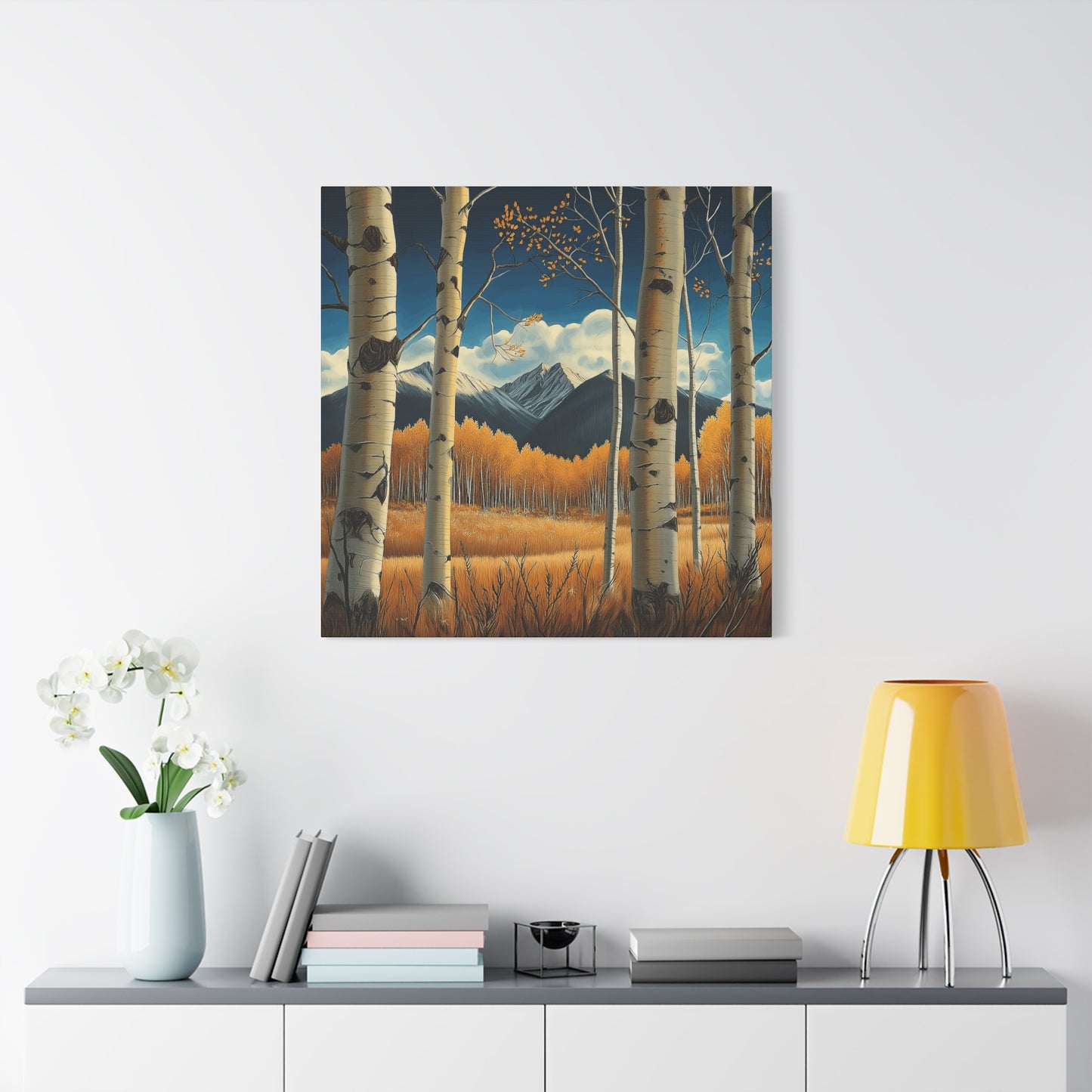 Canvas Print - Rocky Mountain Aspens