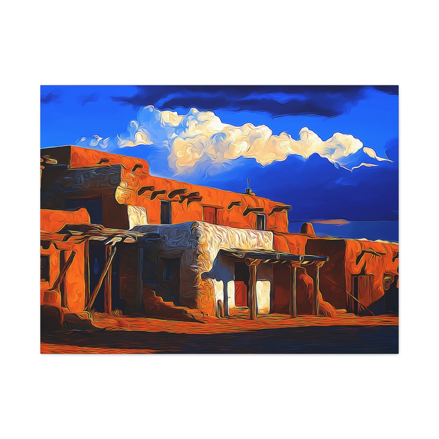 Canvas Wall Art - Adobe Abode Matte Canvas