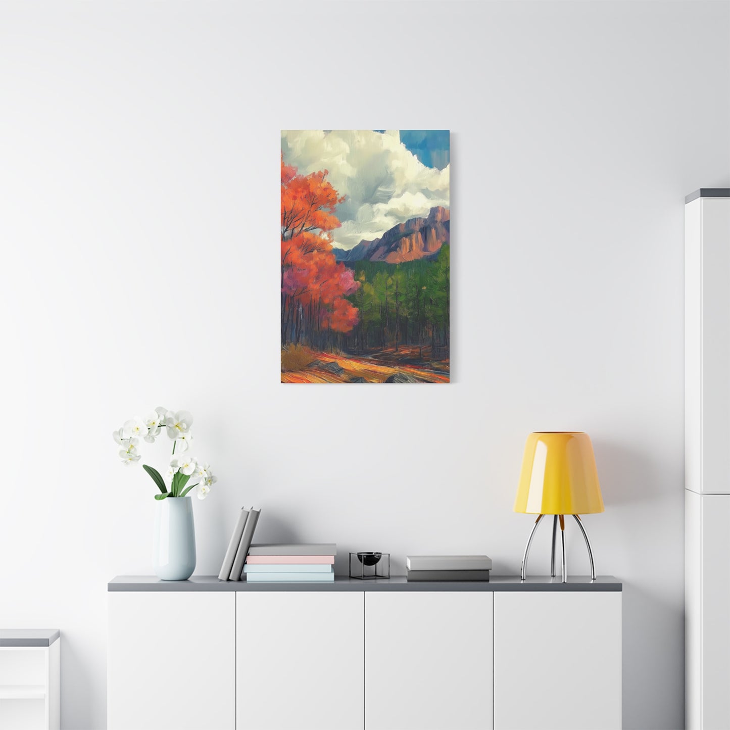 Canvas Print - Rocky Mountain Glorious Trees