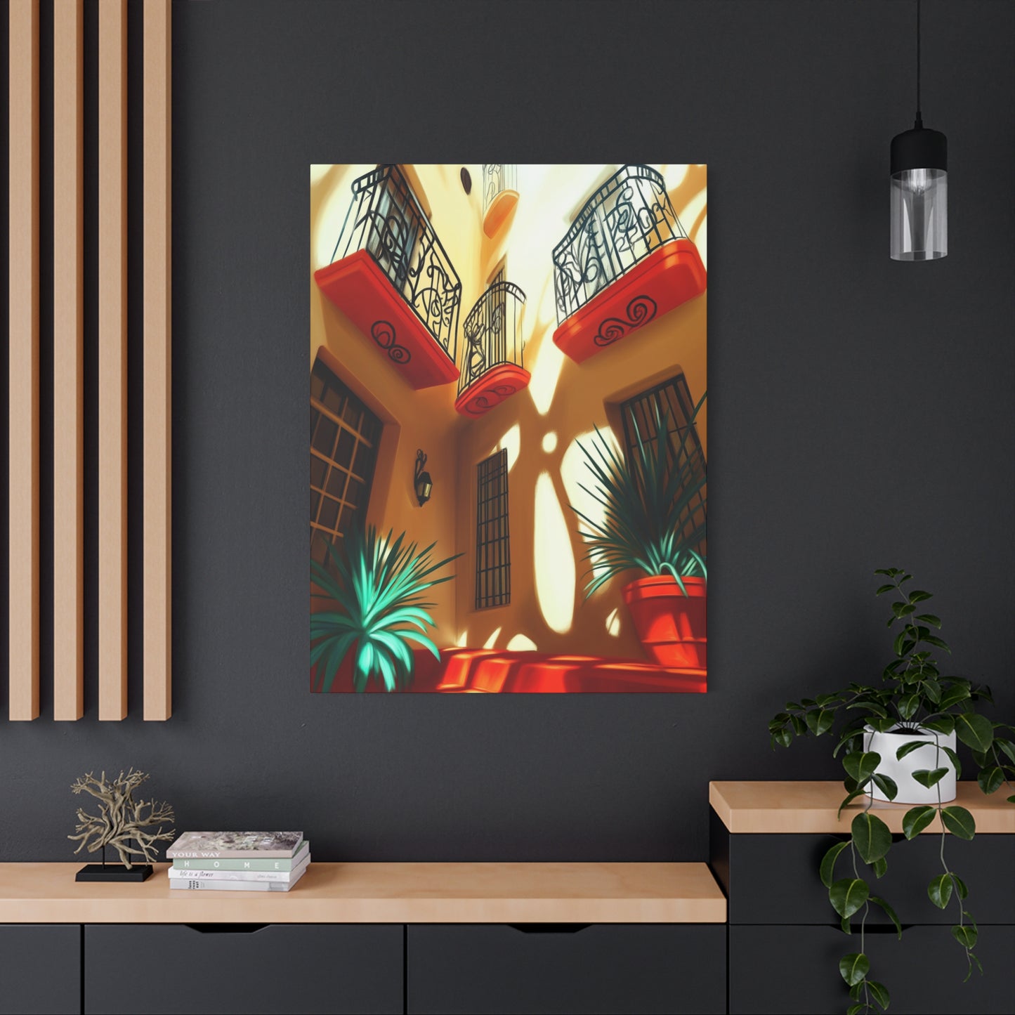 Canvas Art Print - Adobe Wow Design