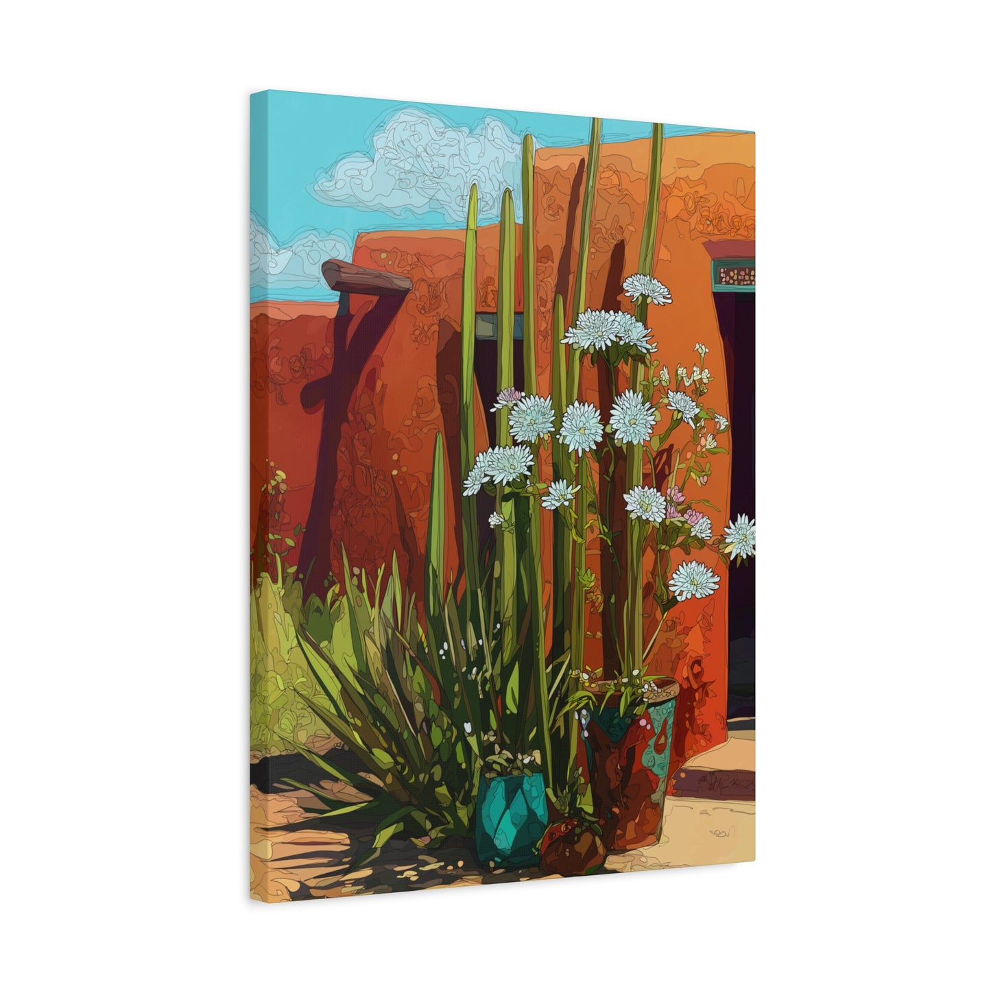 Canvas Print Santa Fe Casa #8