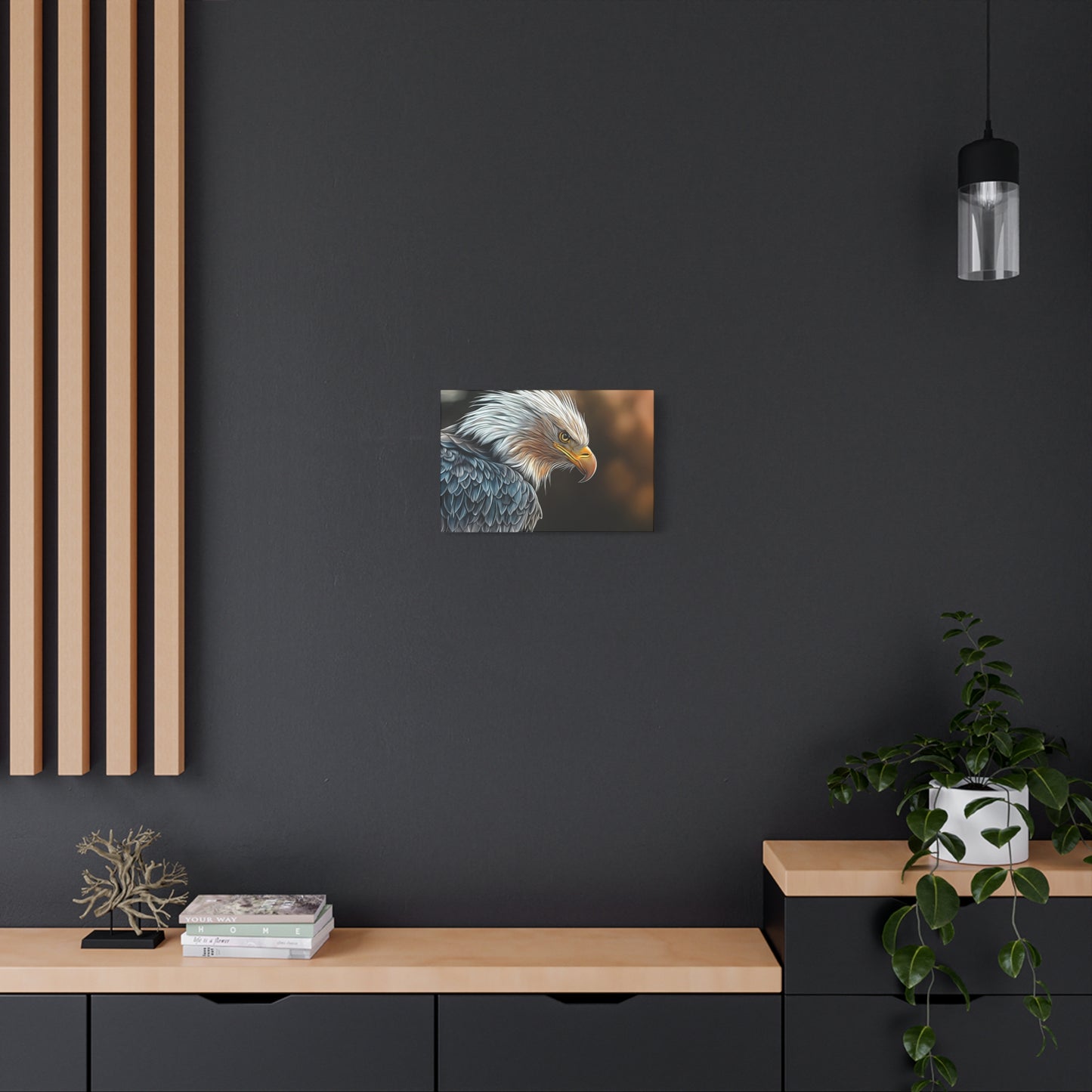 Eagle Art Canvas - Majestic Wildlife Wall Decor