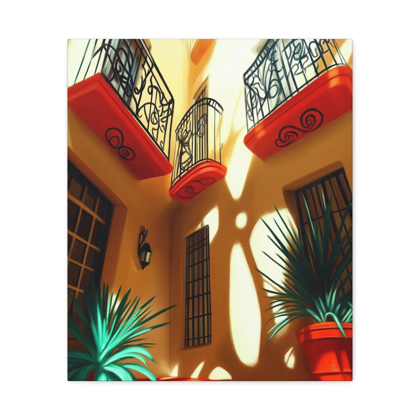 Canvas Art Print - Adobe Wow Design