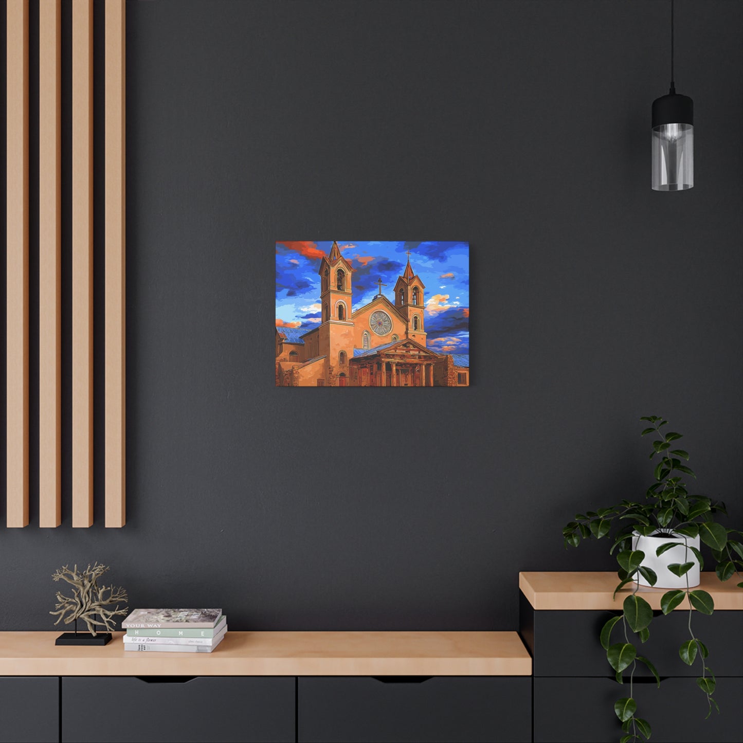 Canvas Print - New Mexico Church 1555