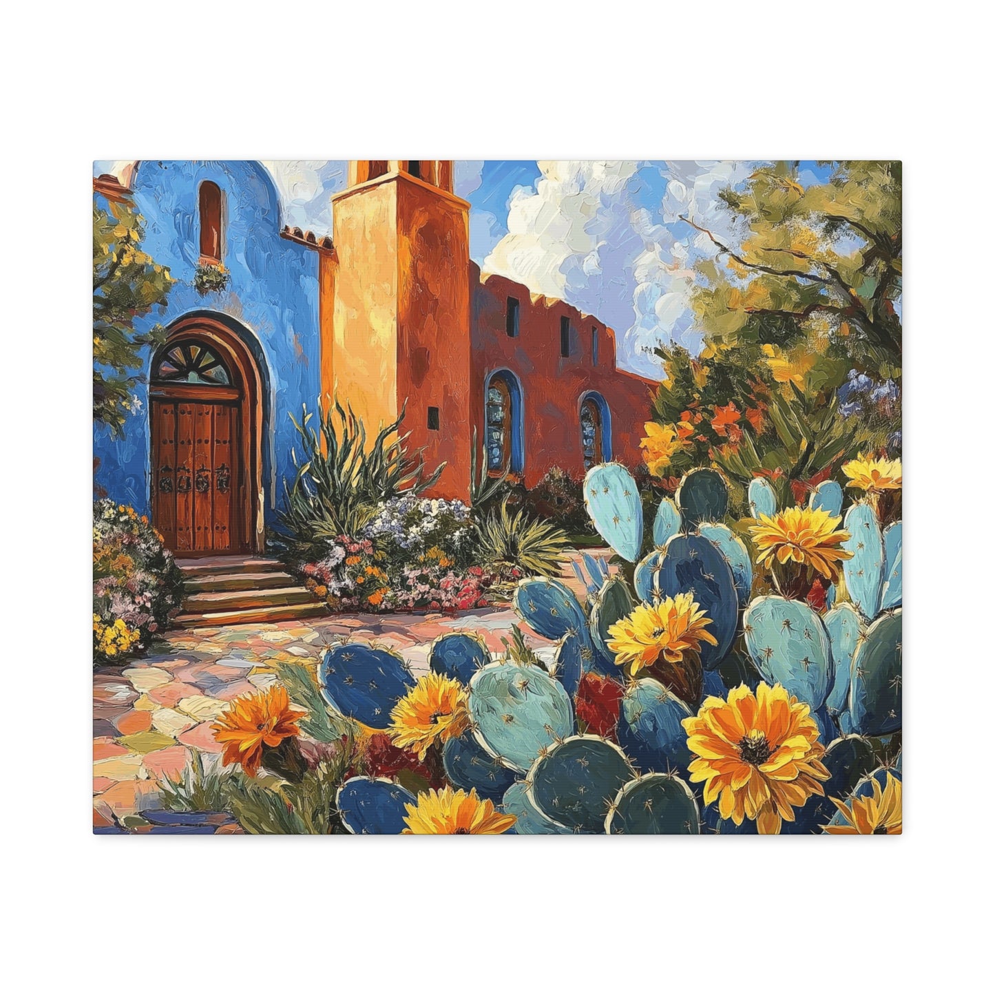 Vibrant Southwestern Landscape Canvas Art