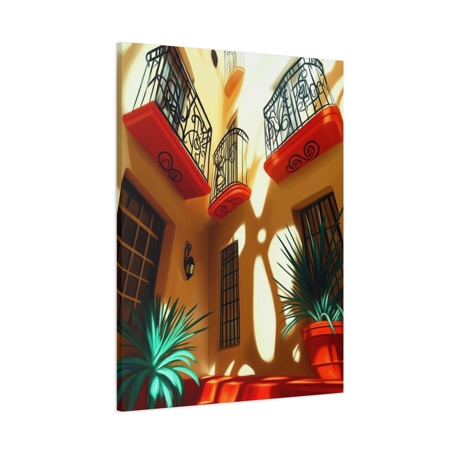 Canvas Art Print - Adobe Wow Design