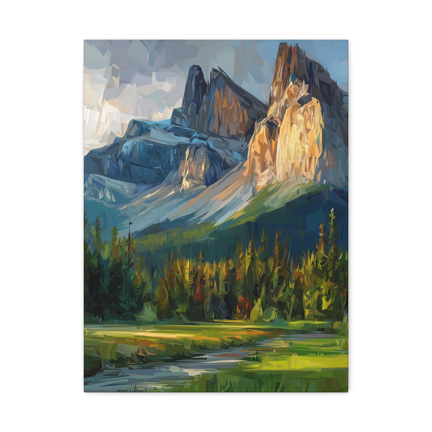 Canvas Print - Rockies Beauty #3