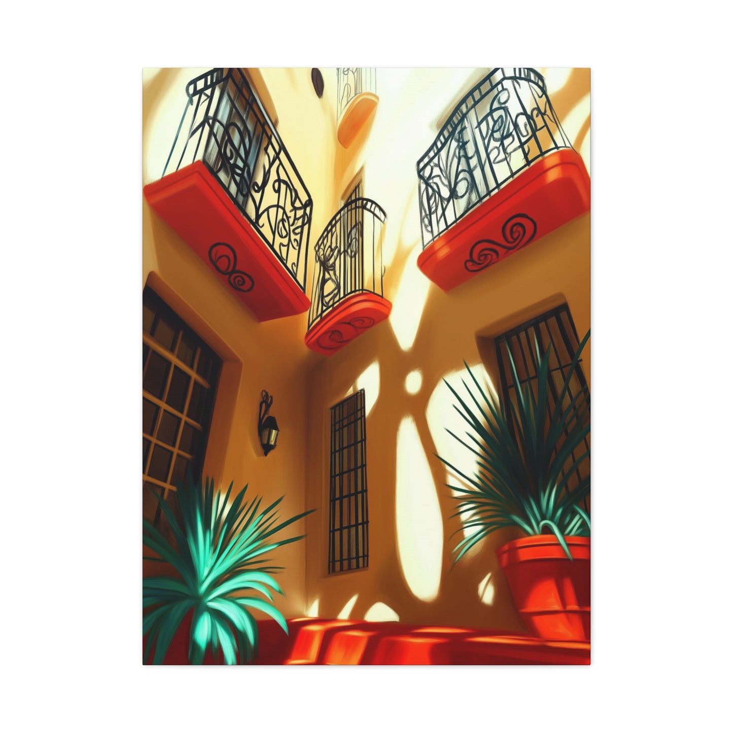 Canvas Art Print - Adobe Wow Design