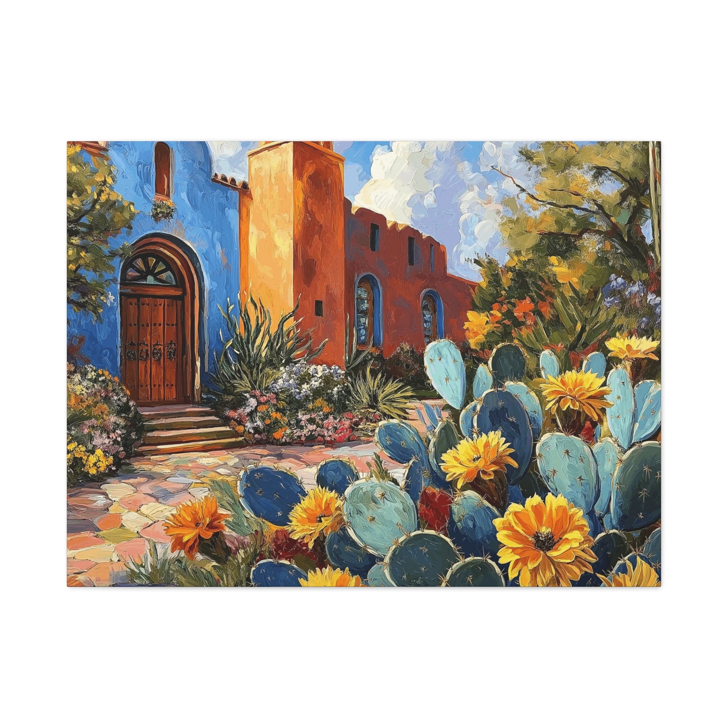 Vibrant Southwestern Landscape Canvas Art