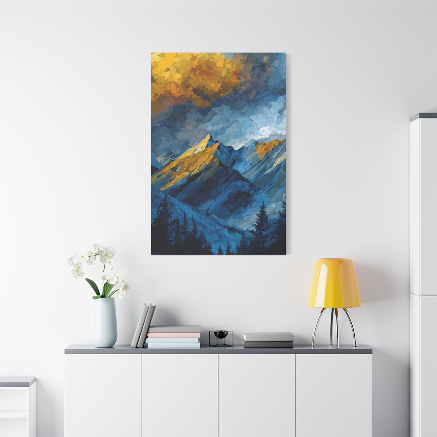 Canvas Print Rockies Gold Brillance #4