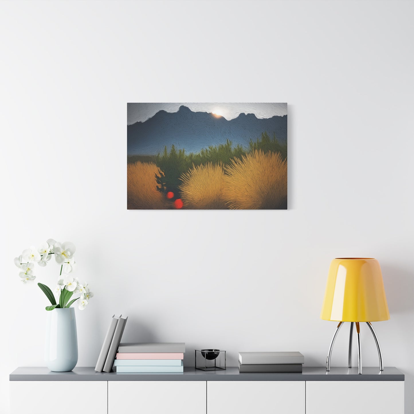 Canvas Wall Art - Organ Mountains New Mexico 1