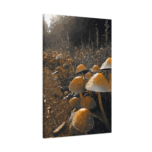 Canvas Wall Art - CO Tan MR Design, 1 25" Stretched