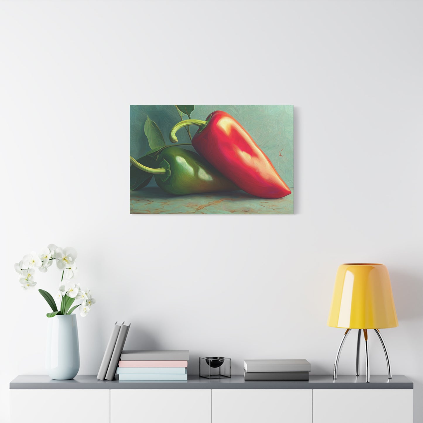 Canvas Print Fashionable Chili Q2