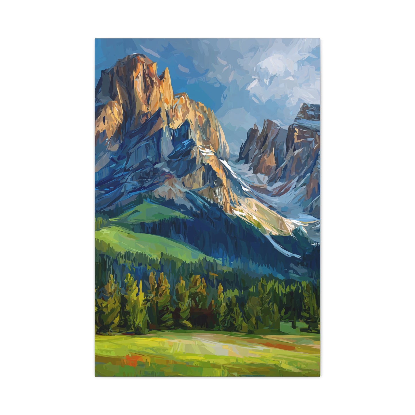 Canvas Wall Art - Rocky Mountain Magic