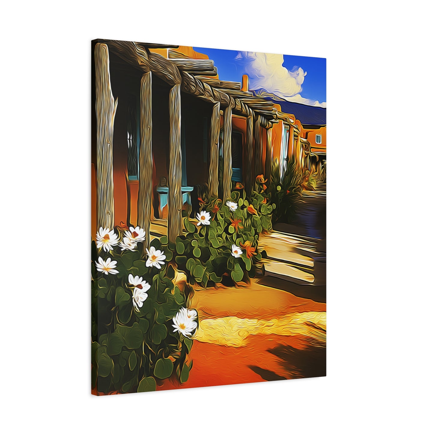 Canvas Wall Art - NM Village 505 Zia