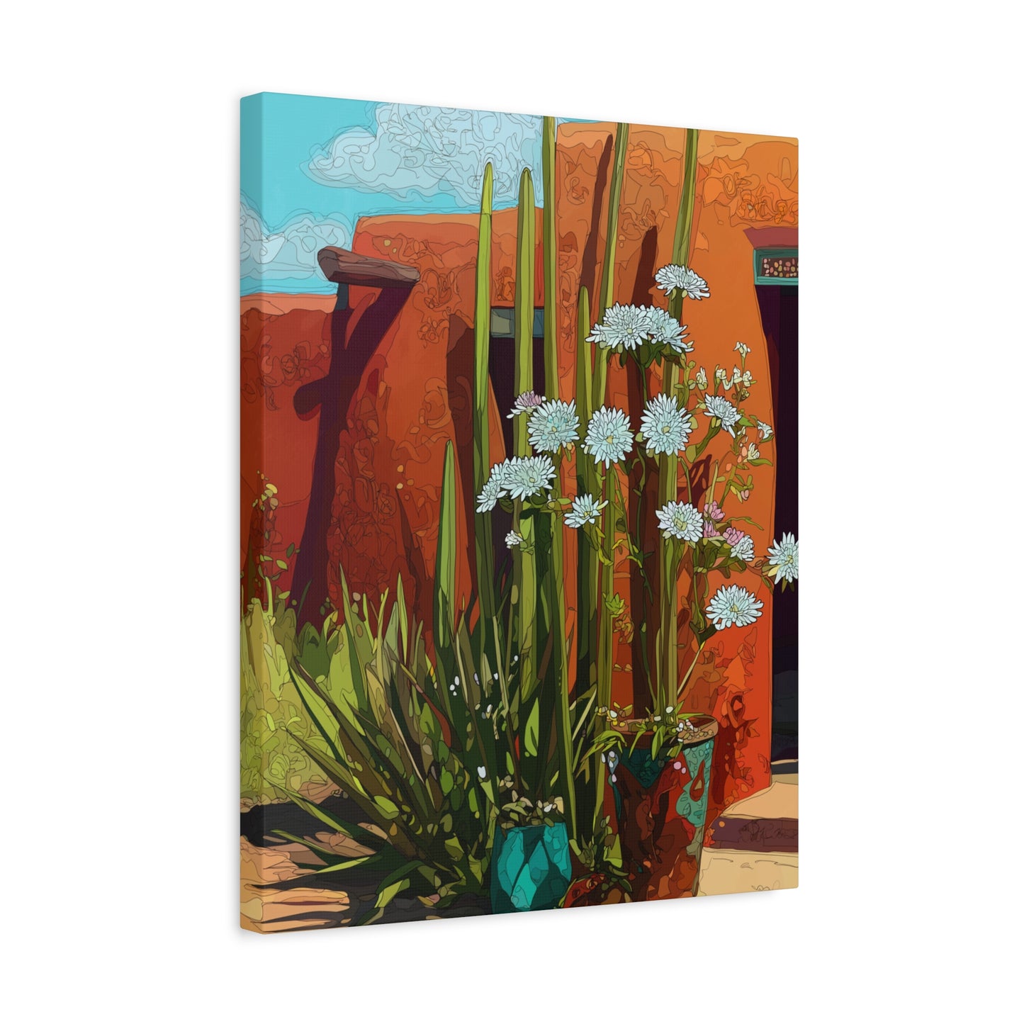 Canvas Print Santa Fe Casa #8