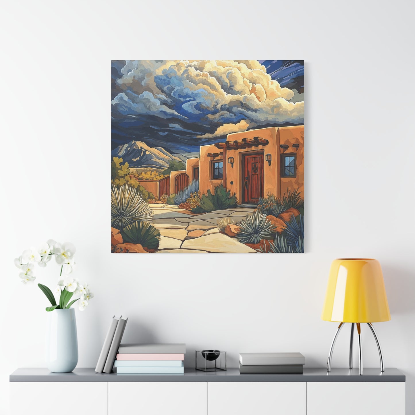 Southwestern Landscape Canvas Art - Stretched Wall Decor